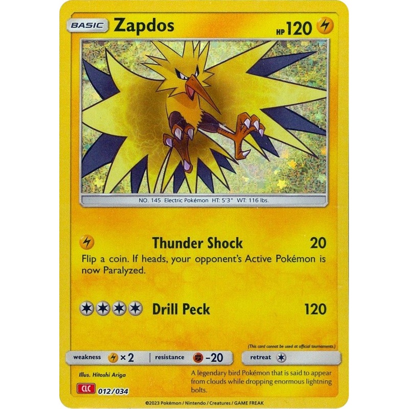 Zapdos [Trading Card Game Classic]
