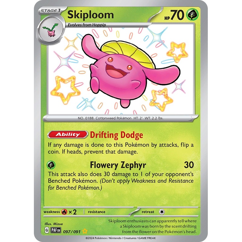 Skiploom (097/091) [Scarlet & Violet: Paldean Fates]