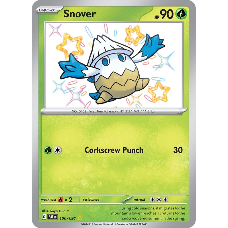 Snover (100/091) [Scarlet & Violet: Paldean Fates]