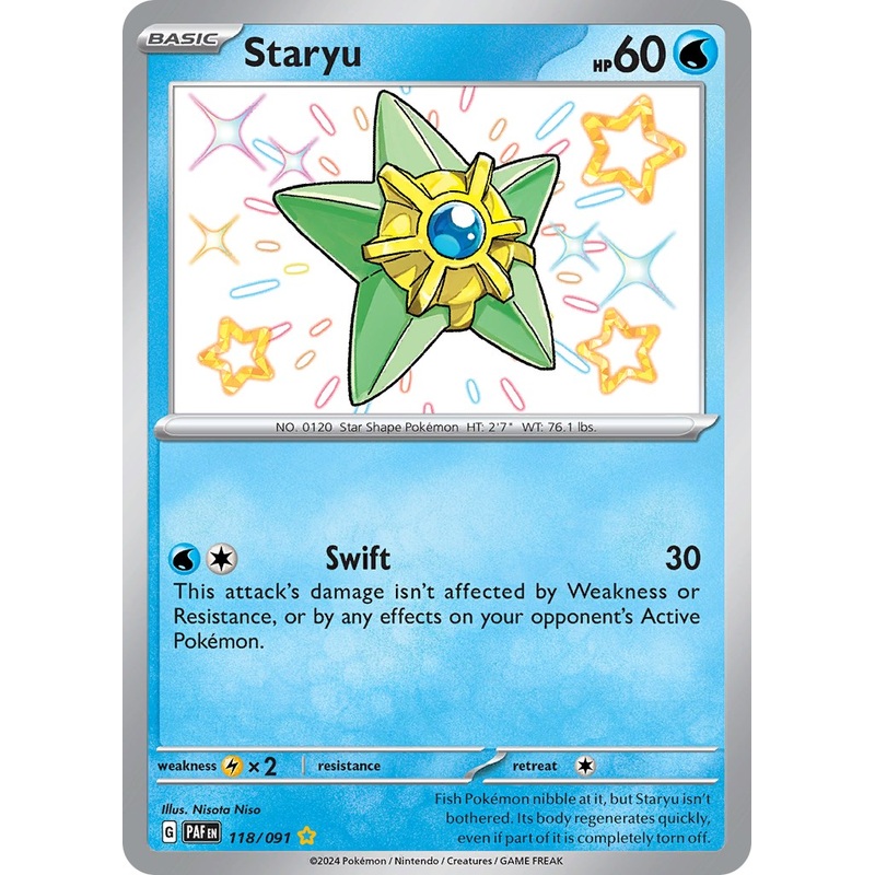 Staryu (118/091) [Scarlet & Violet: Paldean Fates]