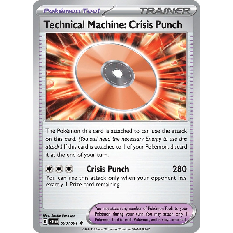 Technical Machine: Crisis Punch (090/091) [Scarlet & Violet: Paldean Fates]