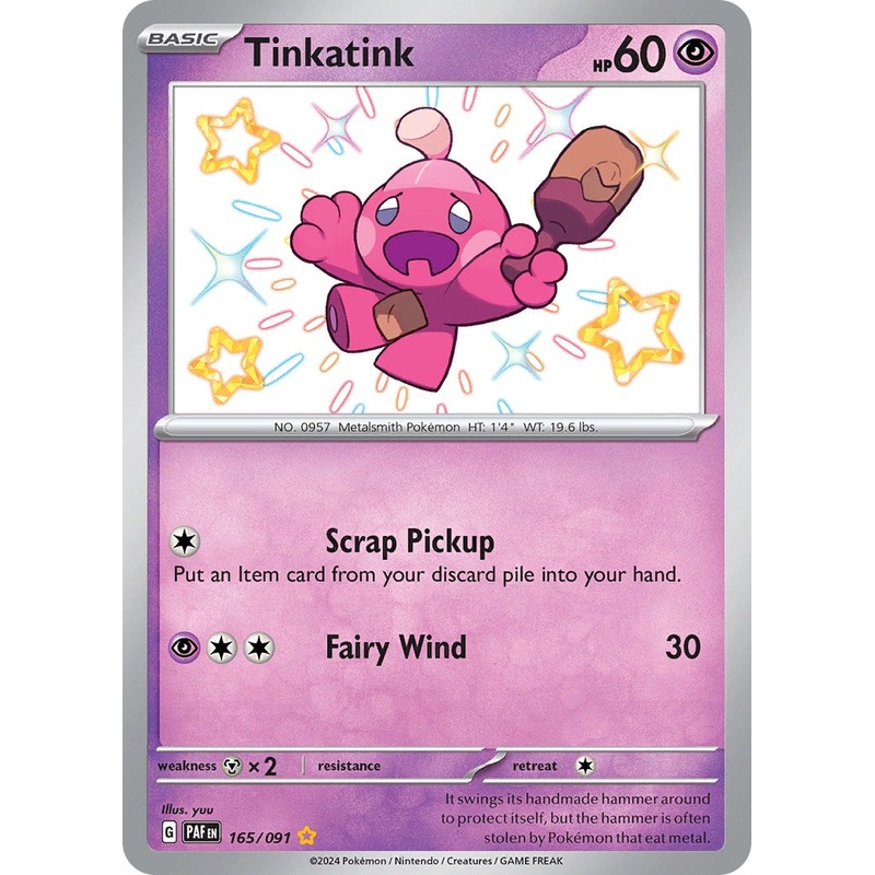 Tinkatink (165/091) [Scarlet & Violet: Paldean Fates]