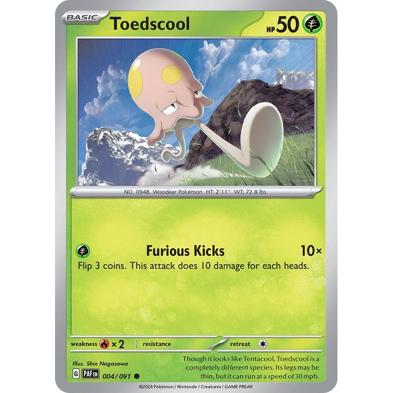 Toedscool (004/091) [Scarlet & Violet: Paldean Fates]