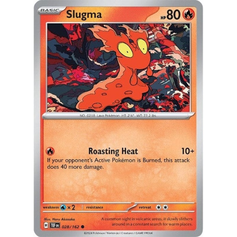 Slugma (028/162) [Scarlet & Violet: Temporal Forces]
