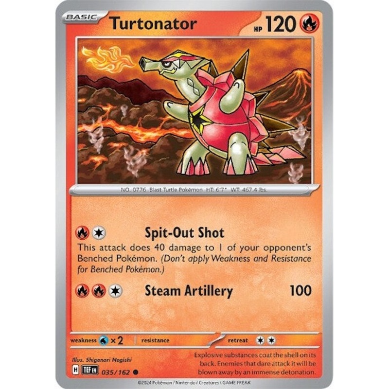 Turtonator (035/162) [Scarlet & Violet: Temporal Forces]