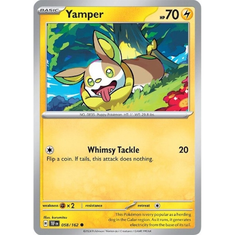 Yamper (058/162) [Scarlet & Violet: Temporal Forces]