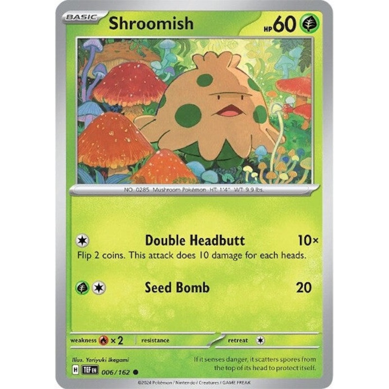 Shroomish (006/162) [Scarlet & Violet: Temporal Forces]