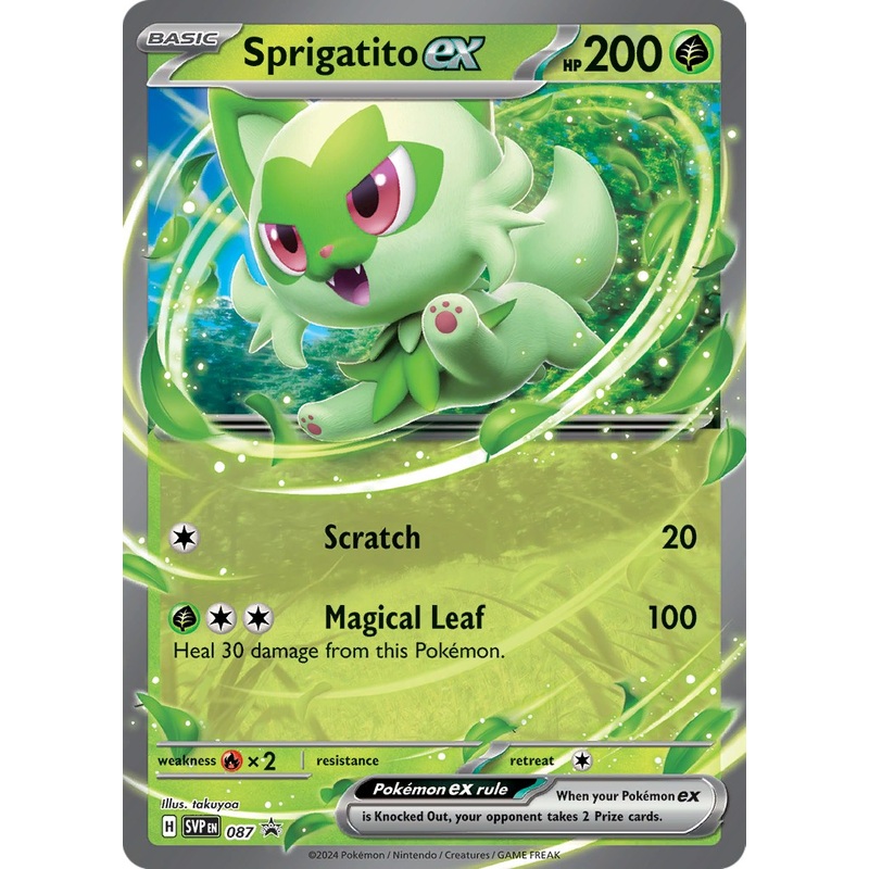 Sprigatito ex (087) [Scarlet & Violet: Black Star Promos]