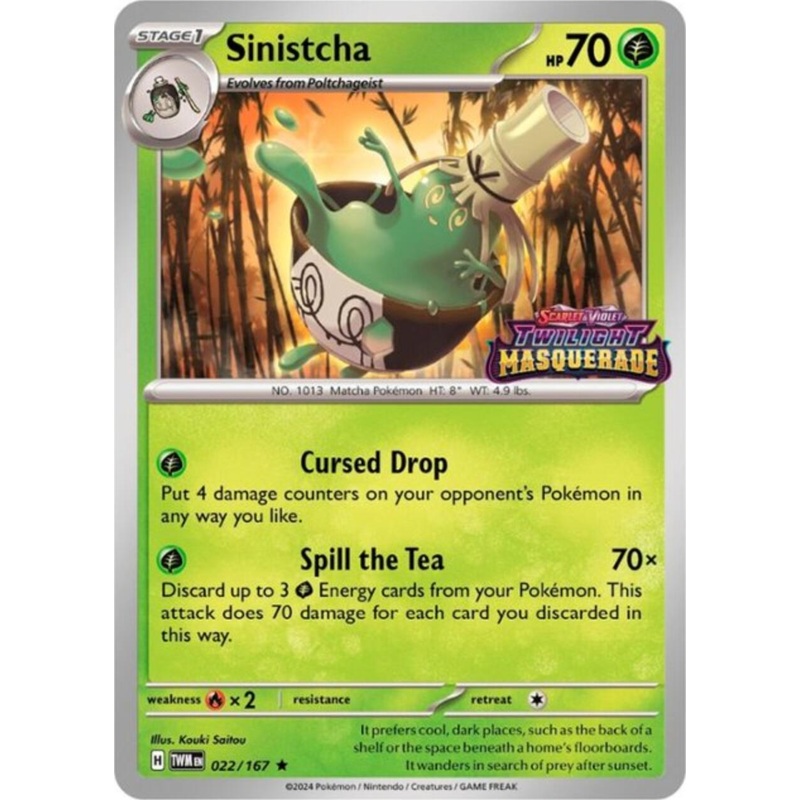 Sinistcha (022/167) [Scarlet & Violet: Black Star Promos]