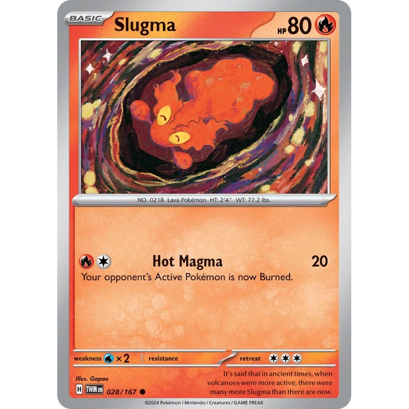 Slugma (028/167) [Scarlet & Violet: Twilight Masquerade]