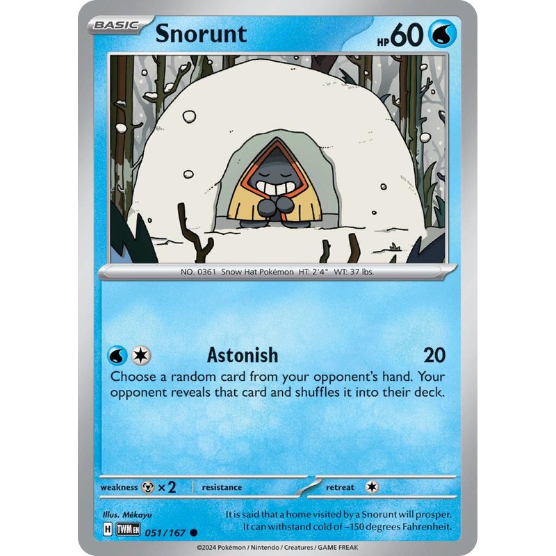 Snorunt (051/167) [Scarlet & Violet: Twilight Masquerade]