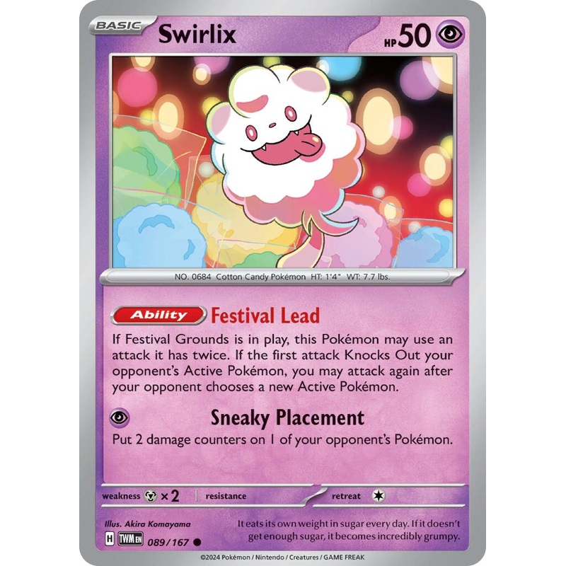 Swirlix (089/167) [Scarlet & Violet: Twilight Masquerade]