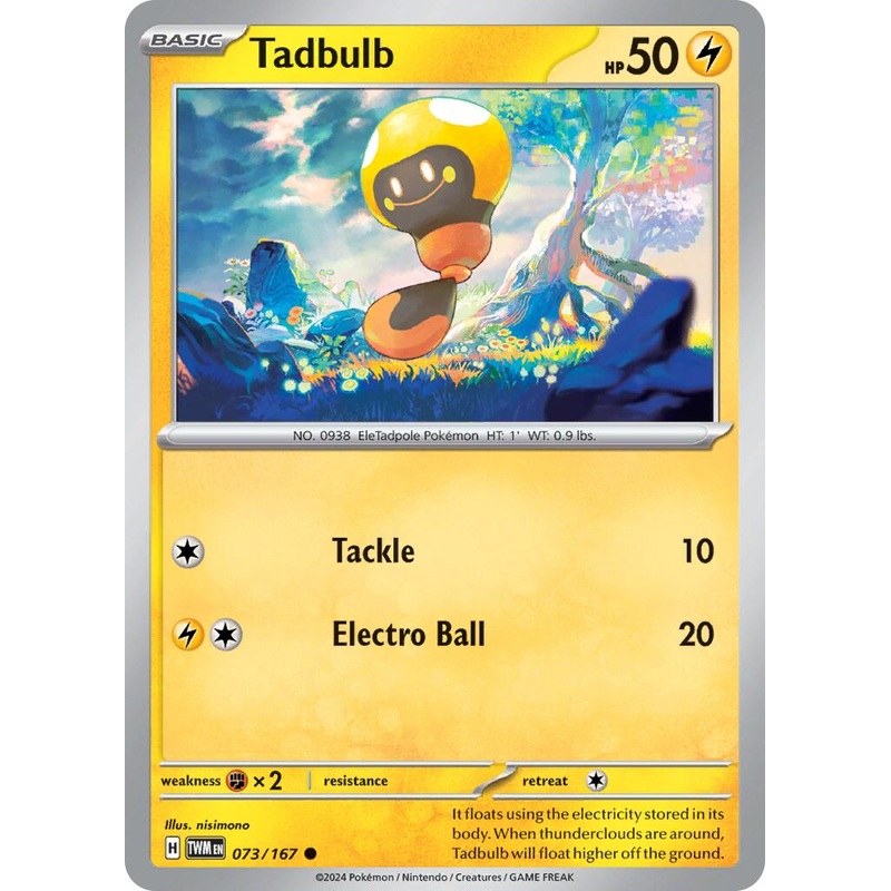 Tadbulb (073/167) [Scarlet & Violet: Twilight Masquerade]