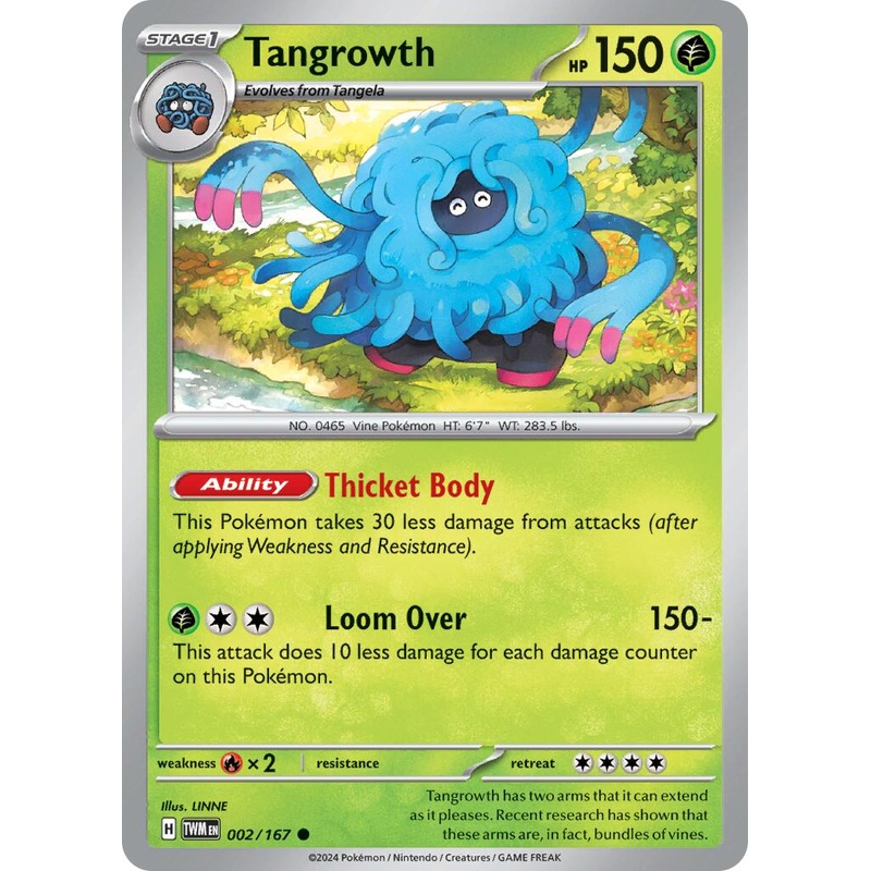 Tangrowth (002/167) [Scarlet & Violet: Twilight Masquerade]