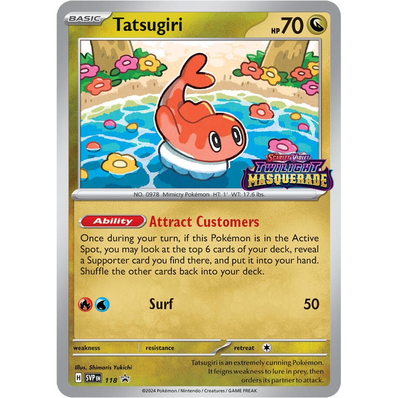 Tatsugiri (118) [Scarlet & Violet: Black Star Promos]
