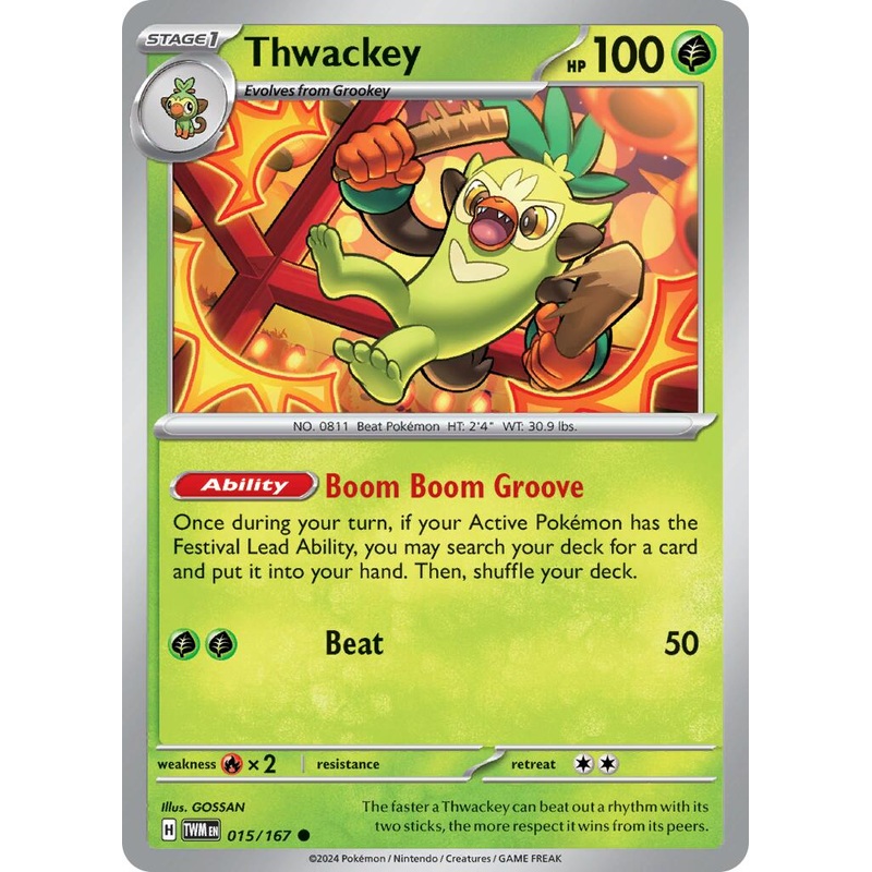 Thwackey (015/167) [Scarlet & Violet: Twilight Masquerade]