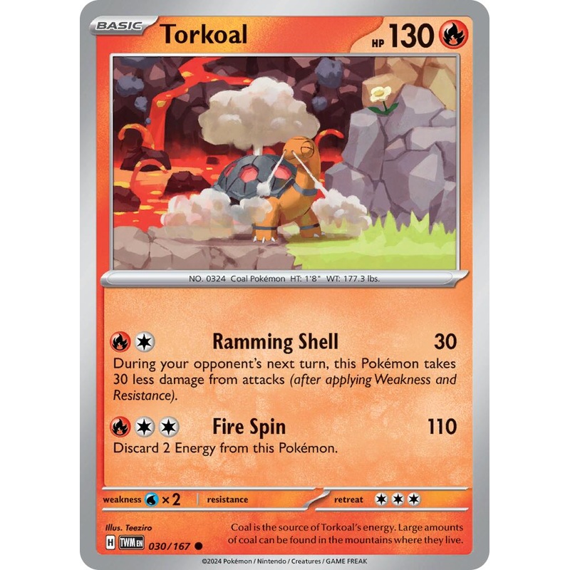 Torkoal (030/167) [Scarlet & Violet: Twilight Masquerade]