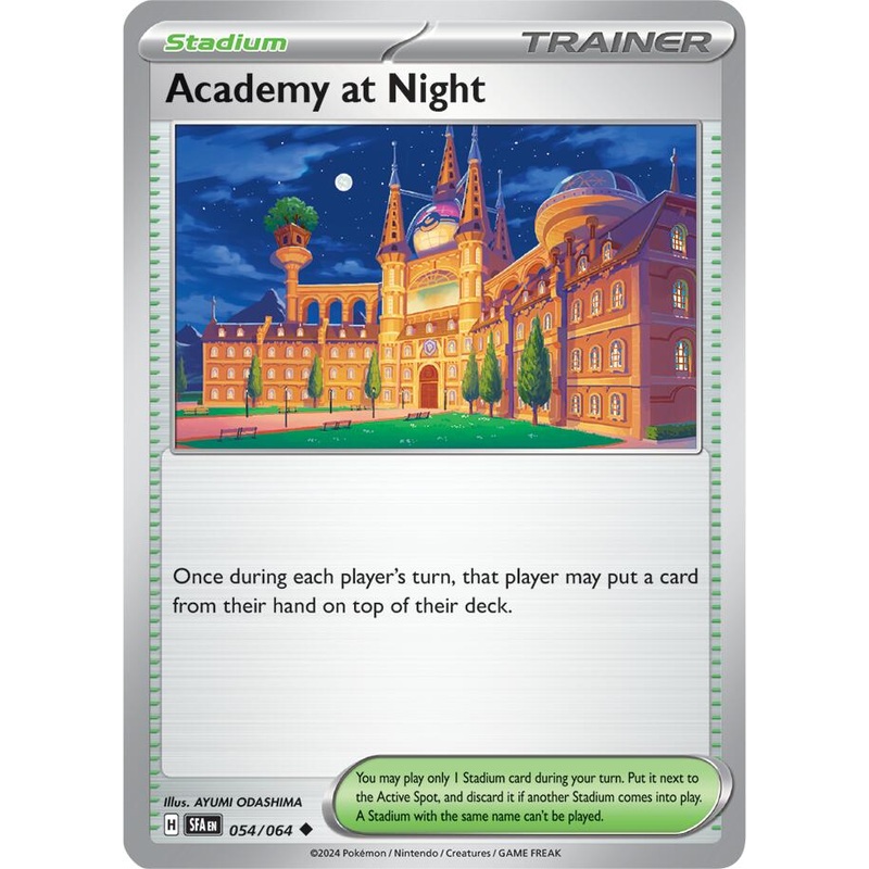 Academy at Night (054/064) [Scarlet & Violet: Shrouded Fable]