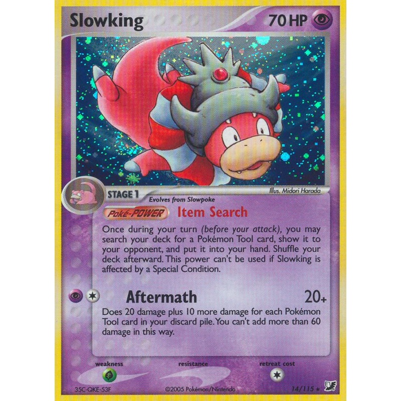 Slowking (14/115) [EX: Unseen Forces]