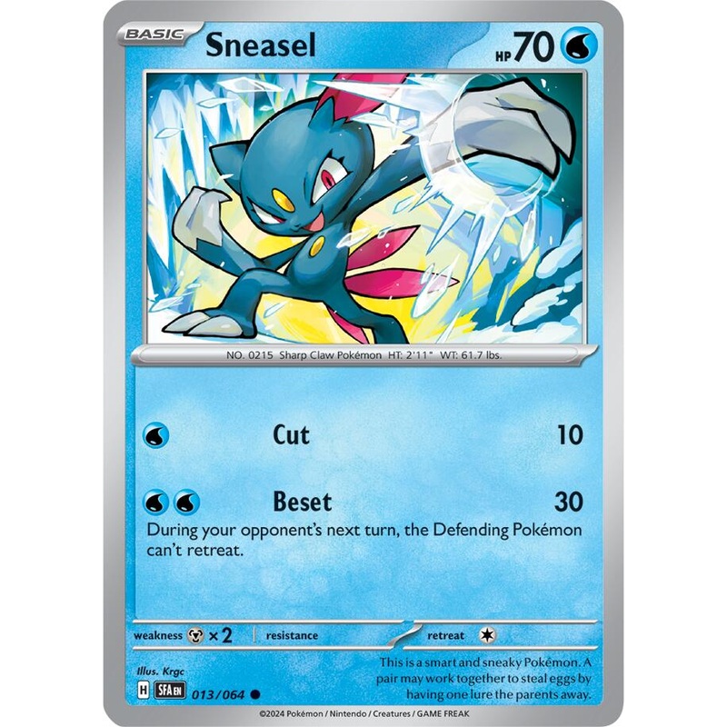 Sneasel (013/064) [Scarlet & Violet: Shrouded Fable]