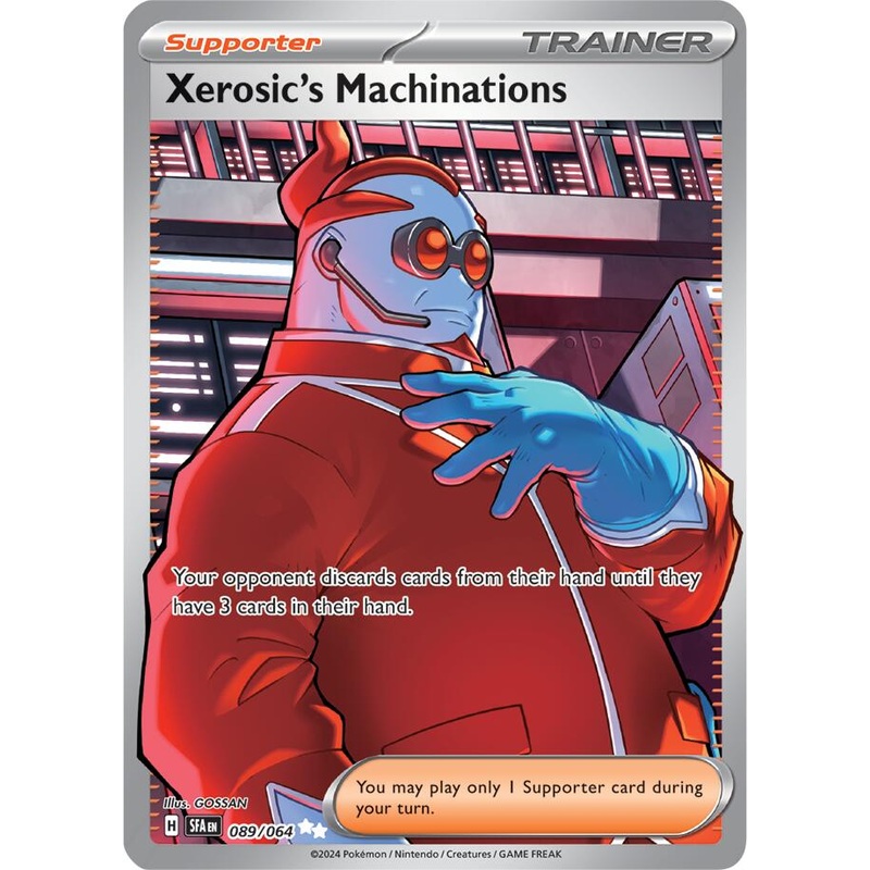 Xerosic's Machinations (089/064) [Scarlet & Violet: Shrouded Fable]