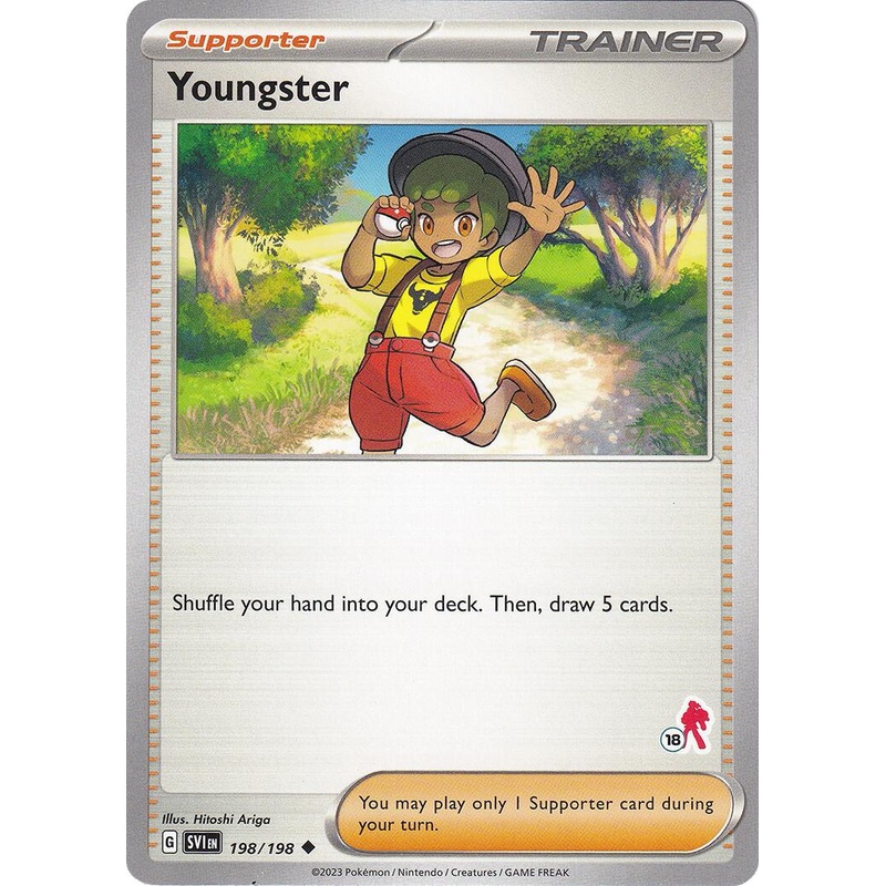 Youngster (198/198) (Armarouge Stamp #18) [Battle Academy 2024]
