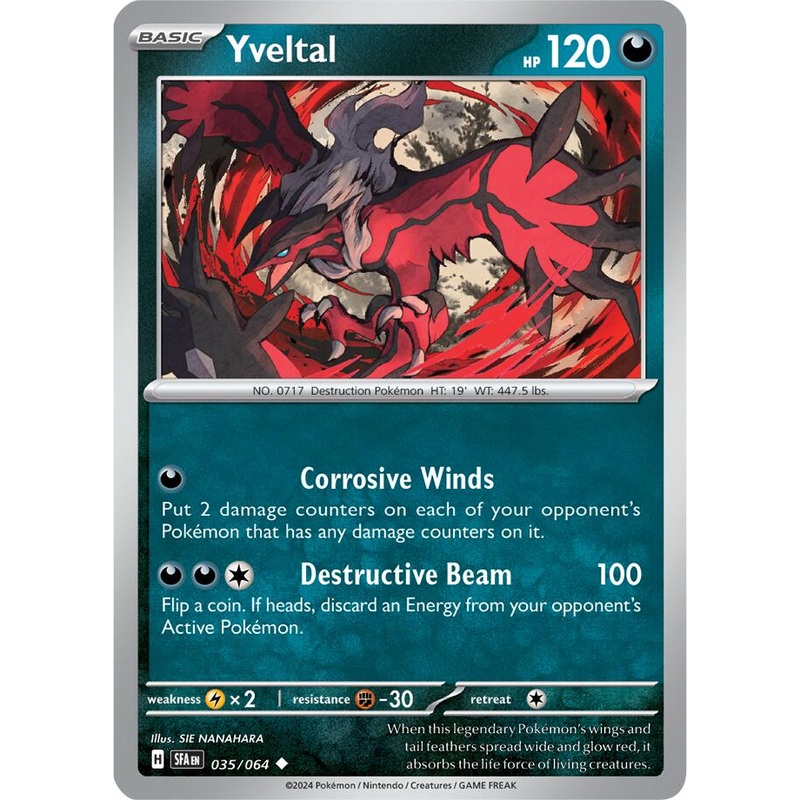 Yveltal (035/064) [Scarlet & Violet: Shrouded Fable]