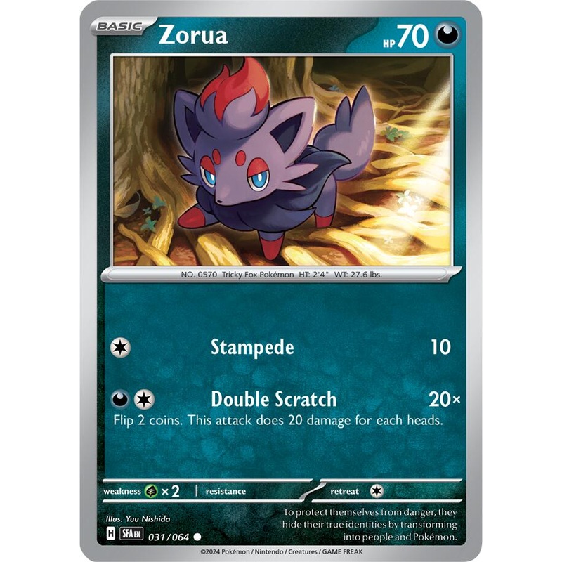 Zorua (031/064) [Scarlet & Violet: Shrouded Fable]
