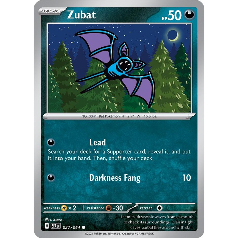 Zubat (027/064) [Scarlet & Violet: Shrouded Fable]