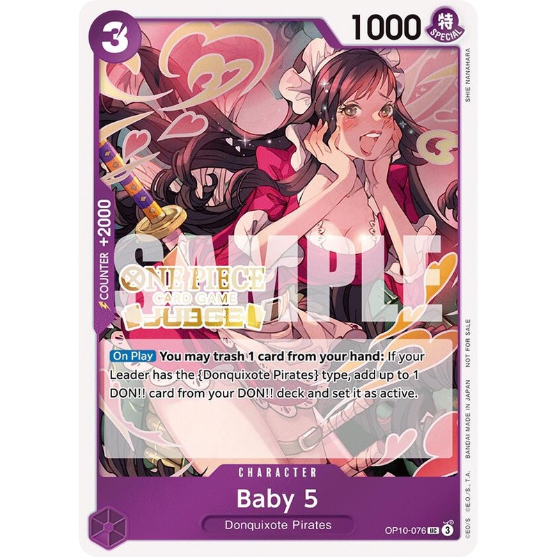 Baby 5 (Judge Pack Vol. 5) [One Piece Promotion Cards]