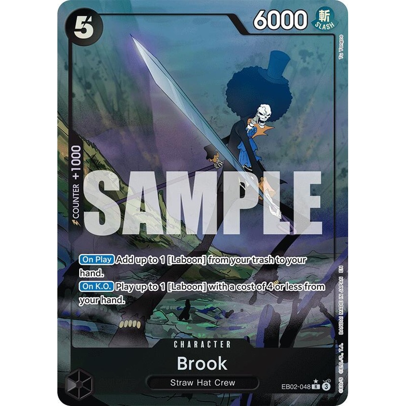 Brook (Alternate Art) [Extra Booster: Anime 25th Collection]