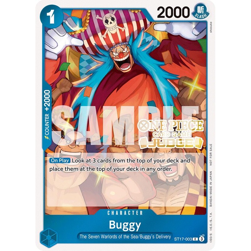 Buggy (Judge Pack Vol. 5) [One Piece Promotion Cards]