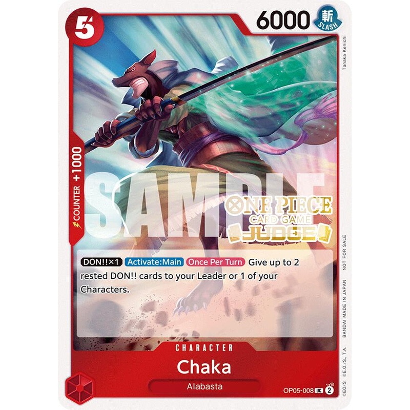 Chaka (Judge Pack Vol. 5) [One Piece Promotion Cards]