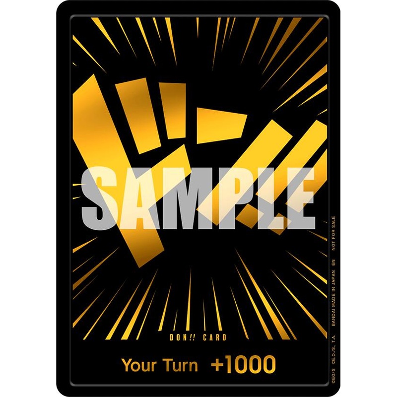 DON!! Card (Black and Gold) [One Piece Promotion Cards]
