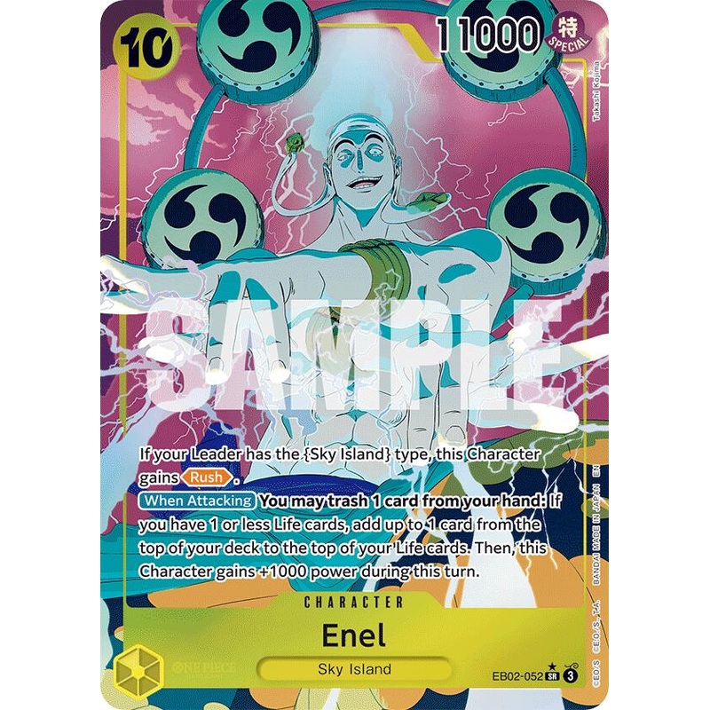 Enel (Alternate Art) [Extra Booster: Anime 25th Collection]