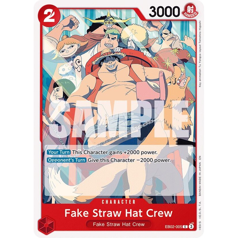 Fake Straw Hat Crew [Extra Booster: Anime 25th Collection]