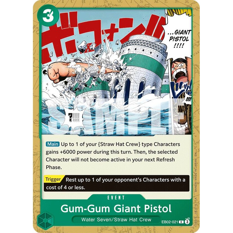 Gum-Gum Giant Pistol [Extra Booster: Anime 25th Collection]