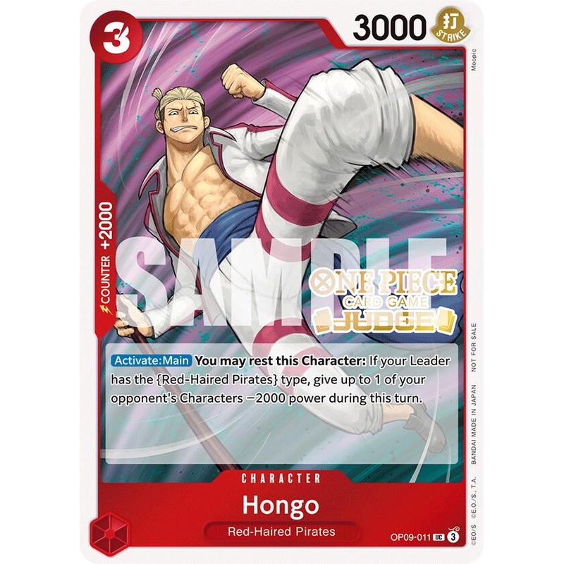 Hongo (Judge Pack Vol. 5) [One Piece Promotion Cards]
