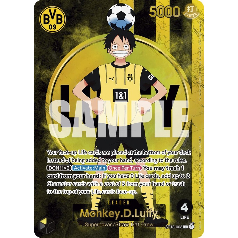 Monkey.D.Luffy (BVB x One Piece Campaign) [One Piece Promotion Cards]