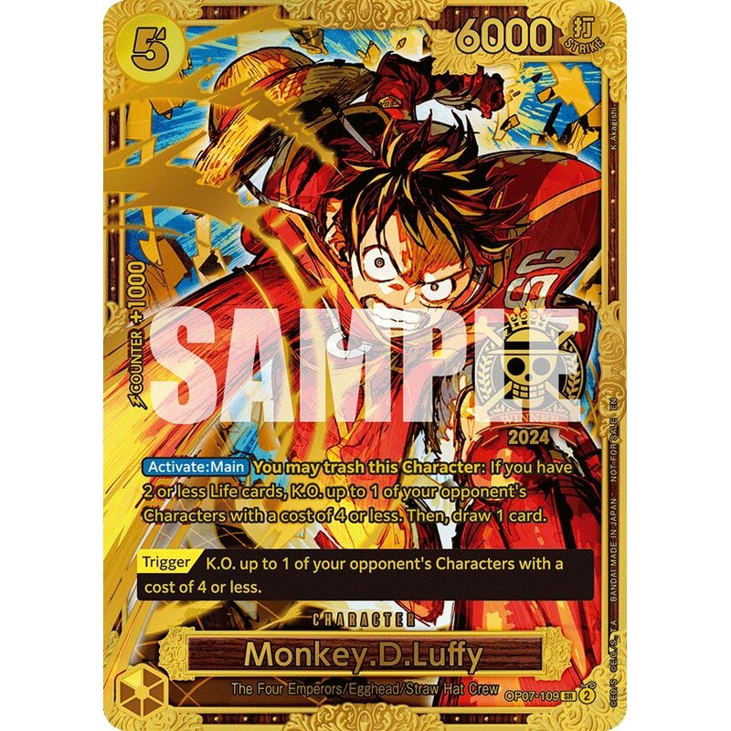 Monkey.D.Luffy (Championship 2024 World Final 1st Place) [One Piece Promotion Cards]