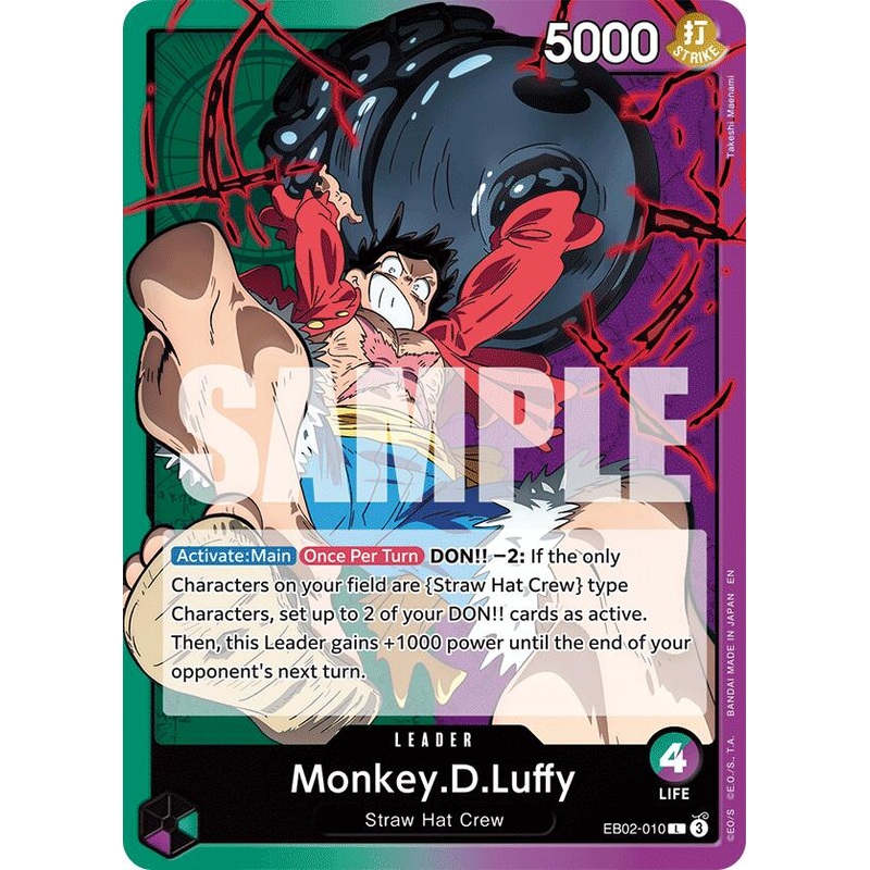 Monkey.D.Luffy [Extra Booster: Anime 25th Collection]