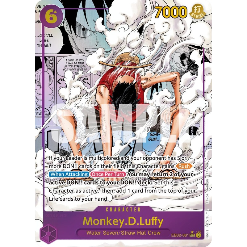 Monkey.D.Luffy (Manga) [Extra Booster: Anime 25th Collection]