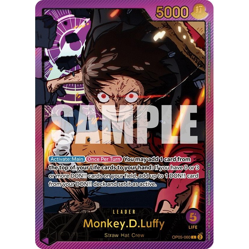Monkey.D.Luffy (SPR) [Extra Booster: Anime 25th Collection]
