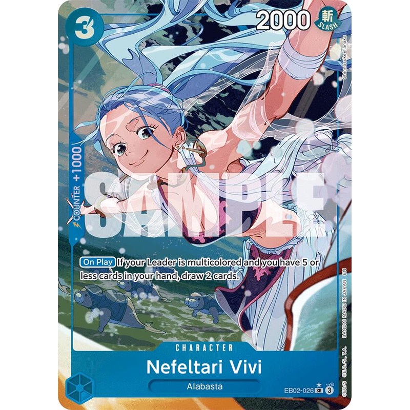 Nefeltari Vivi (Alternate Art) [Extra Booster: Anime 25th Collection]