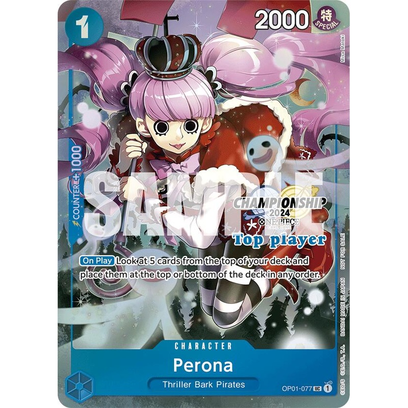 Perona (Championship 2024 Top Player Pack) [One Piece Promotion Cards]