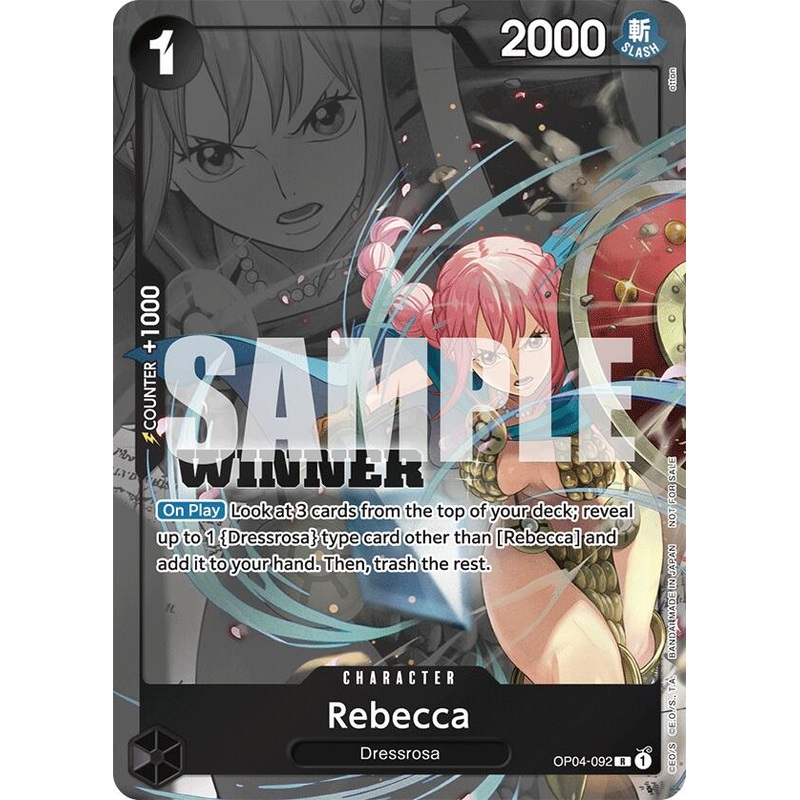 Rebecca (Winner Pack 2025 Vol. 2) [One Piece Promotion Cards]