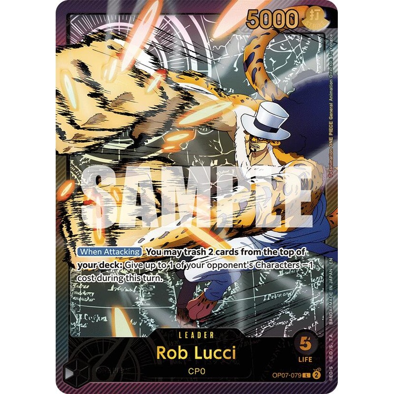 Rob Lucci (SPR) [Extra Booster: Anime 25th Collection]