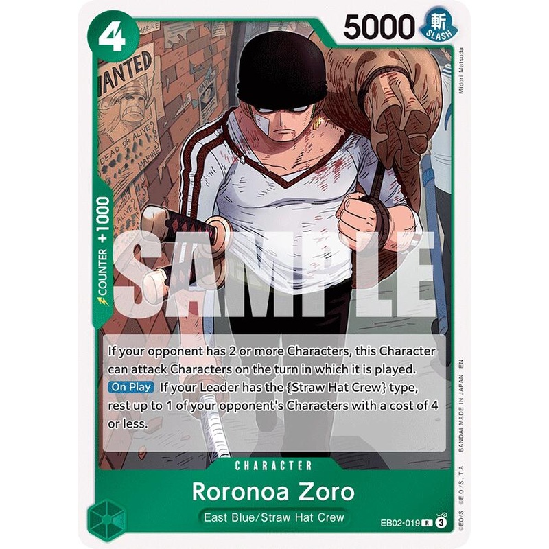 Roronoa Zoro [Extra Booster: Anime 25th Collection]