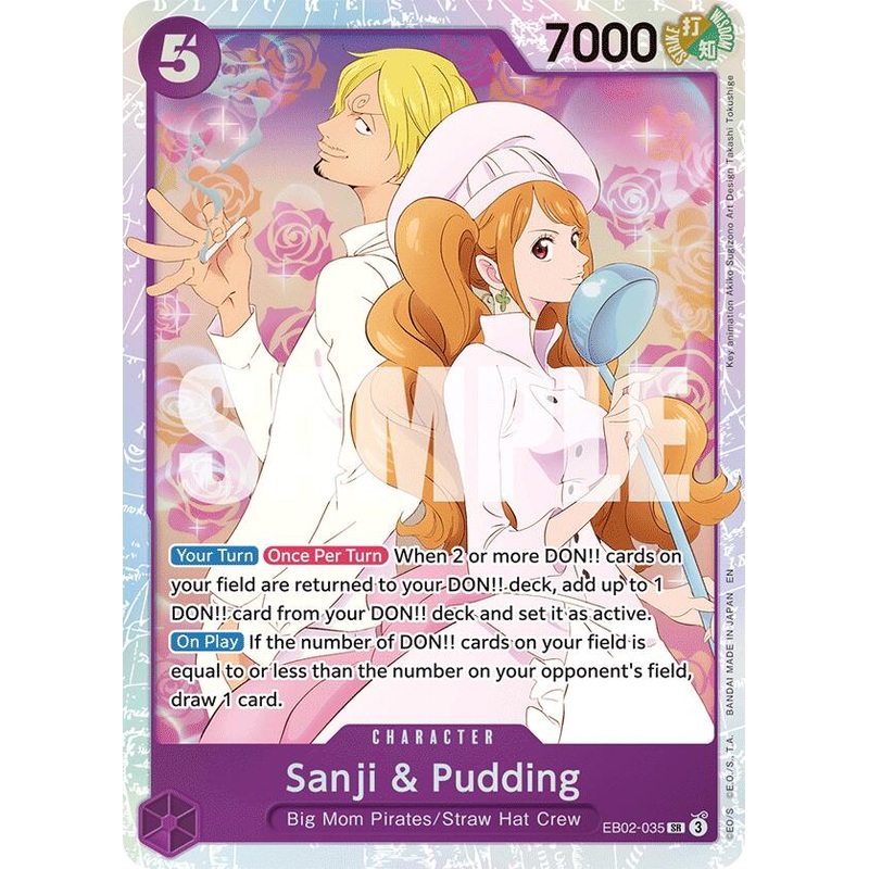 Sanji & Pudding [Extra Booster: Anime 25th Collection]