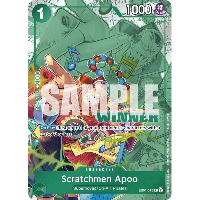 Scratchmen Apoo (Winner Pack 2025 Vol. 2) [One Piece Promotion Cards]